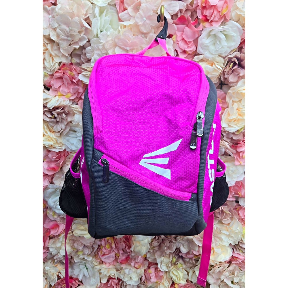 Easton Youth Girls Pink Game Ready 16'' Backpack Bag Softball/Baseball/ Sports